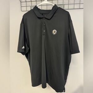 Adidas lightweight collared shirt 2XL black